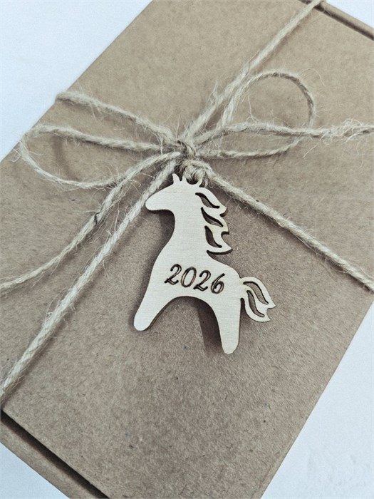 Набор подвесок Лошадки 2026, 5 шт зип5коней