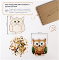 Совушка набор мозаики из витражного стекла М12-103-01